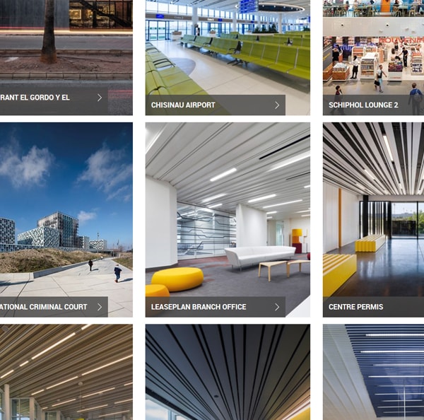 Linear Open Ceilings - Hunter Douglas